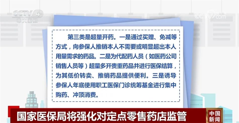 严厉打击五类行为!国家医保局将强化对定点零售药店监管 图片
